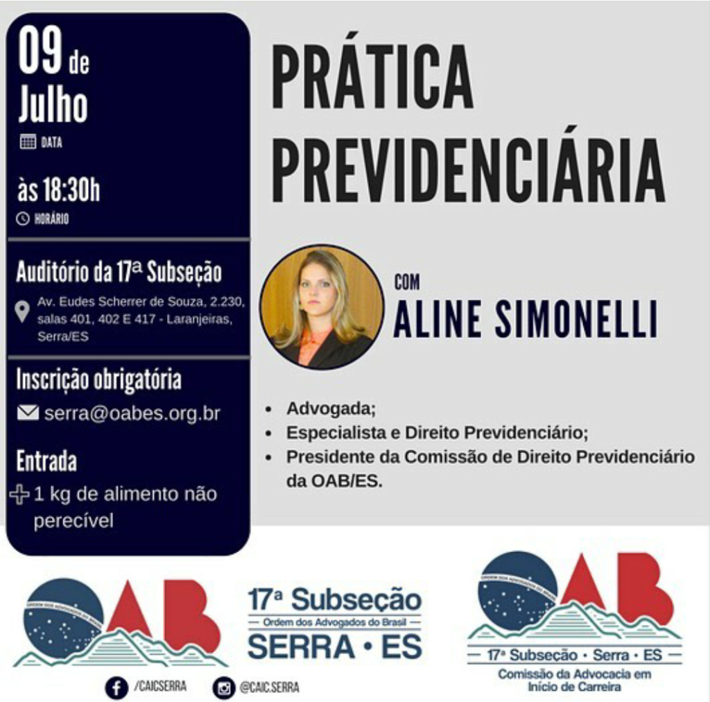 Palestra Prática Previdenciária 