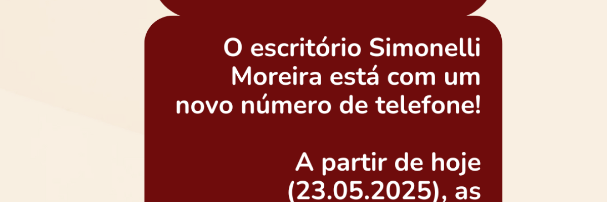 Novo numero telefone